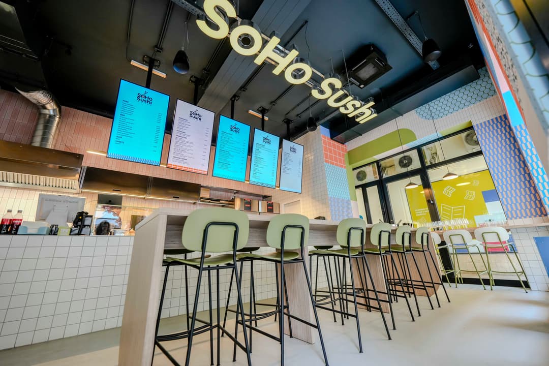 Soho Sushi Zagreb – Samsung display koji podiže doživljaj prostora