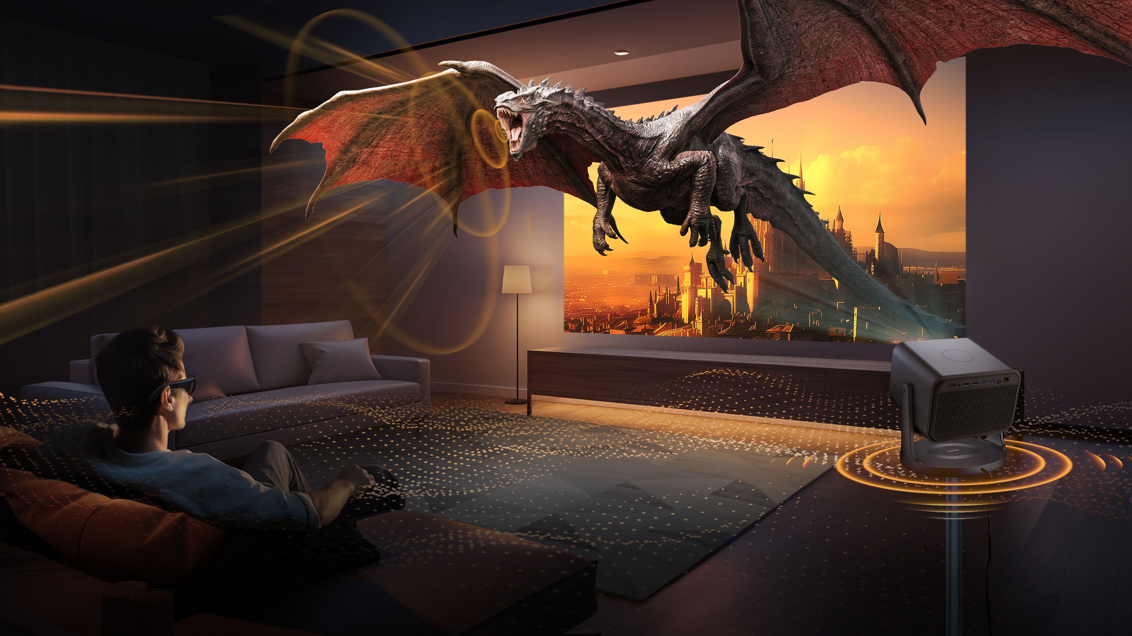 Hisense Smart Mini Projector C2 🎬